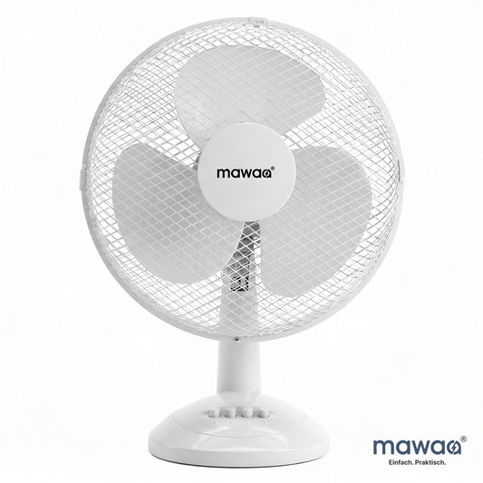 mawaa® Tischventilator MFN-12612-WH