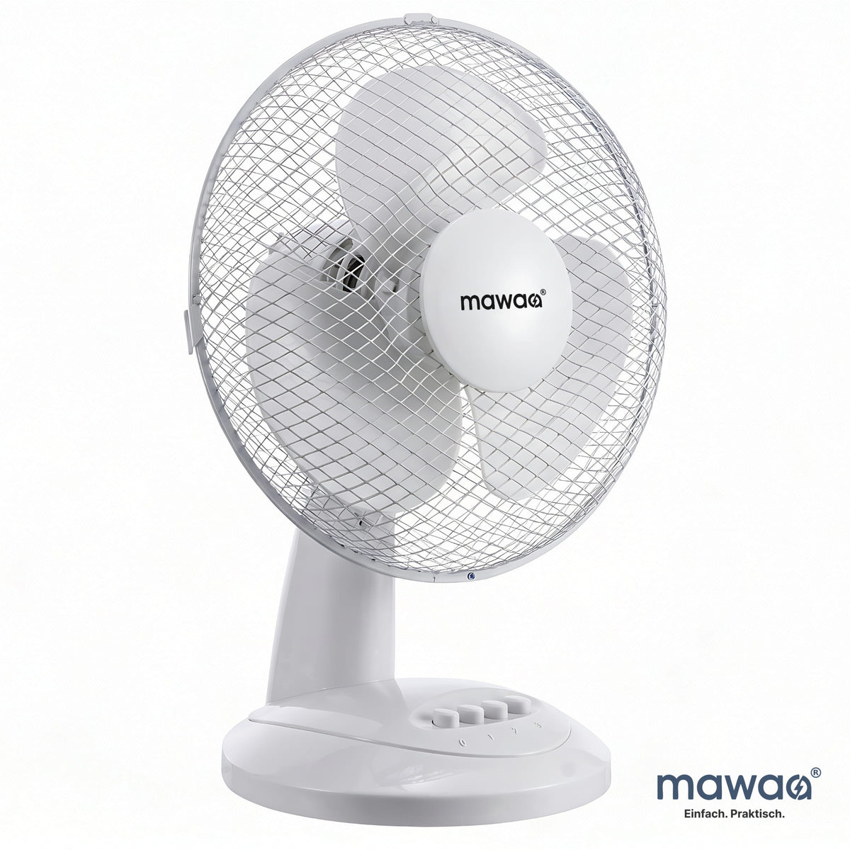 mawaa® Tischventilator MFN-12612-WH