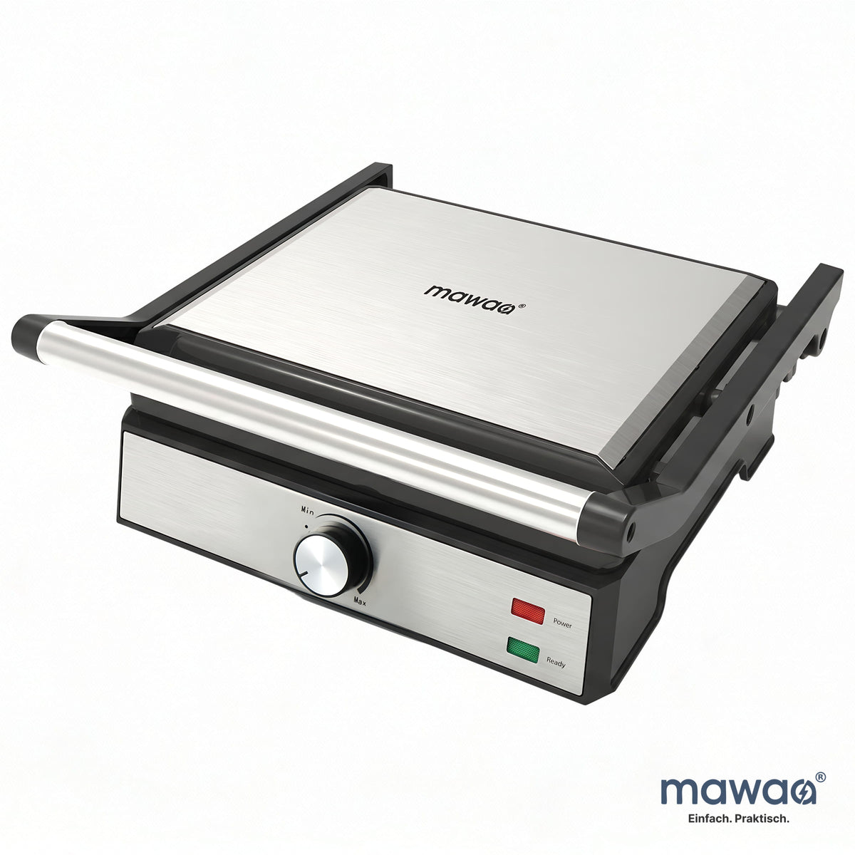 mawaa® Kontaktgrill MCG-12620-SB