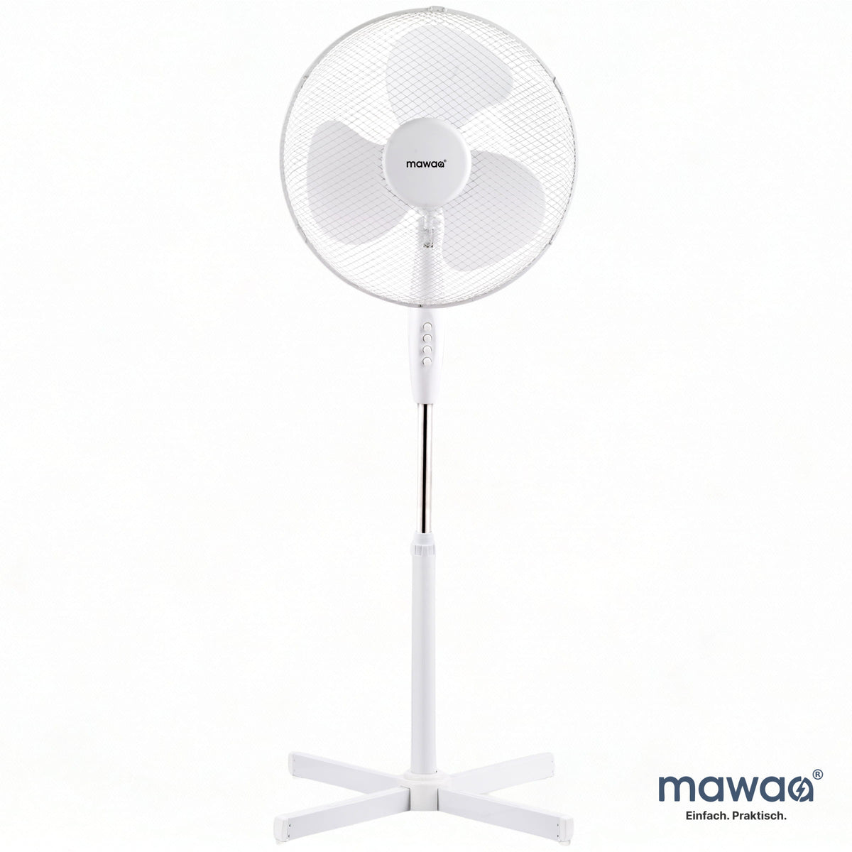 mawaa® Standventilator MFN-12616-WH