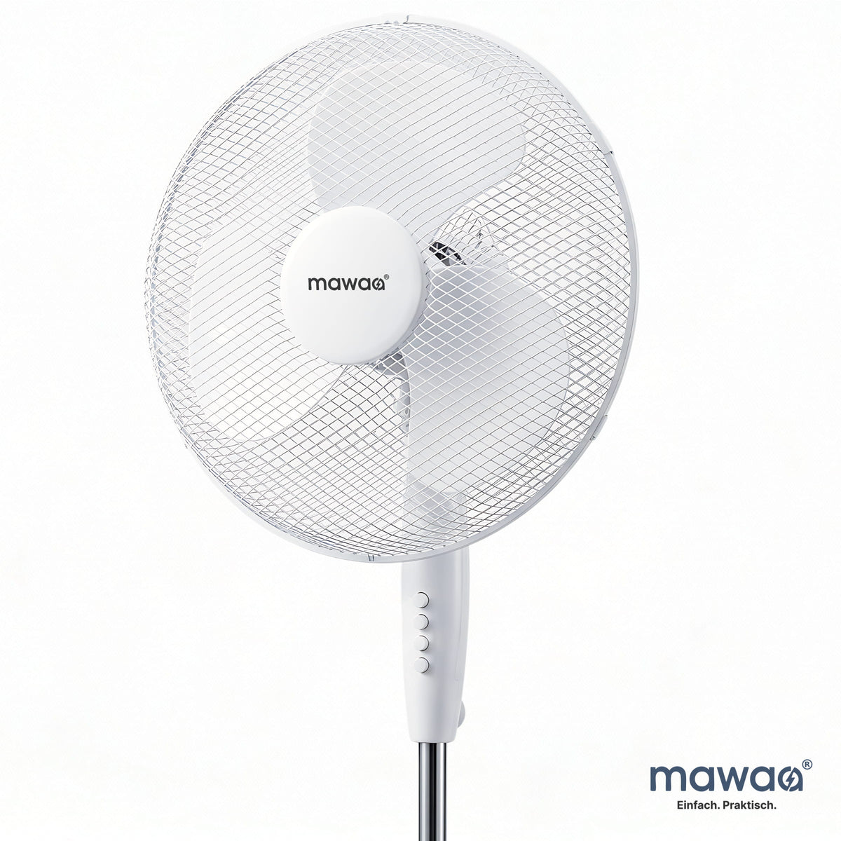 mawaa® Standventilator MFN-12616-WH