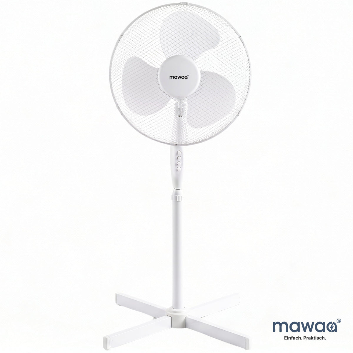 mawaa® Standventilator MFN-12616-WH