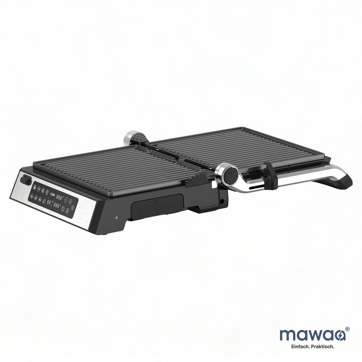 mawaa® Kontaktgrill MCG-12622-SB
