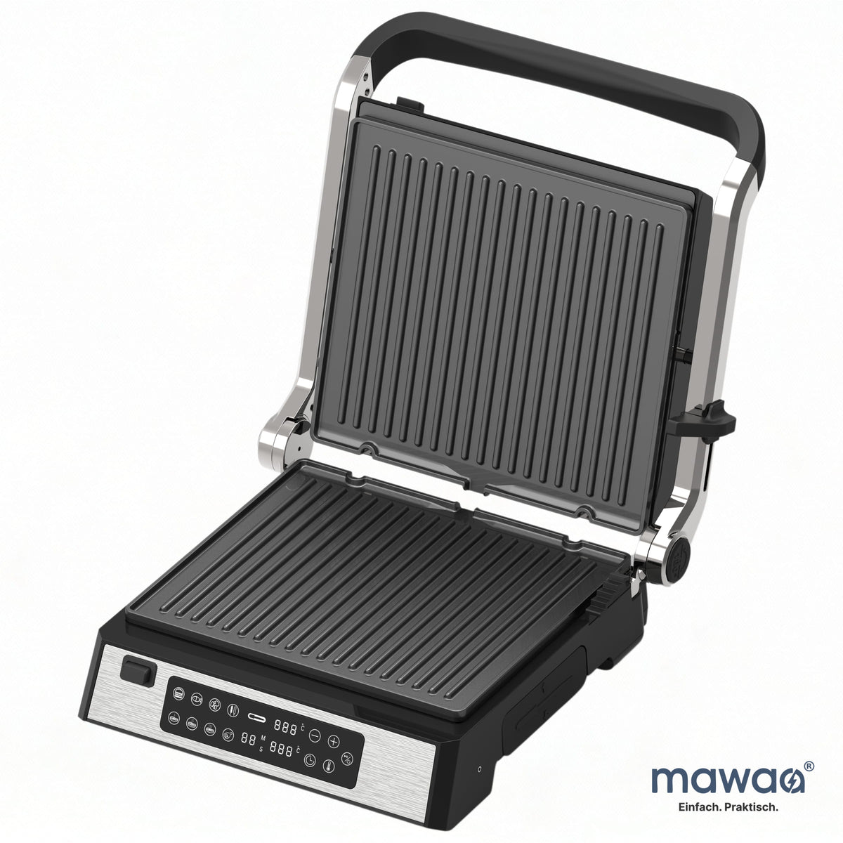 mawaa® Kontaktgrill MCG-12622-SB