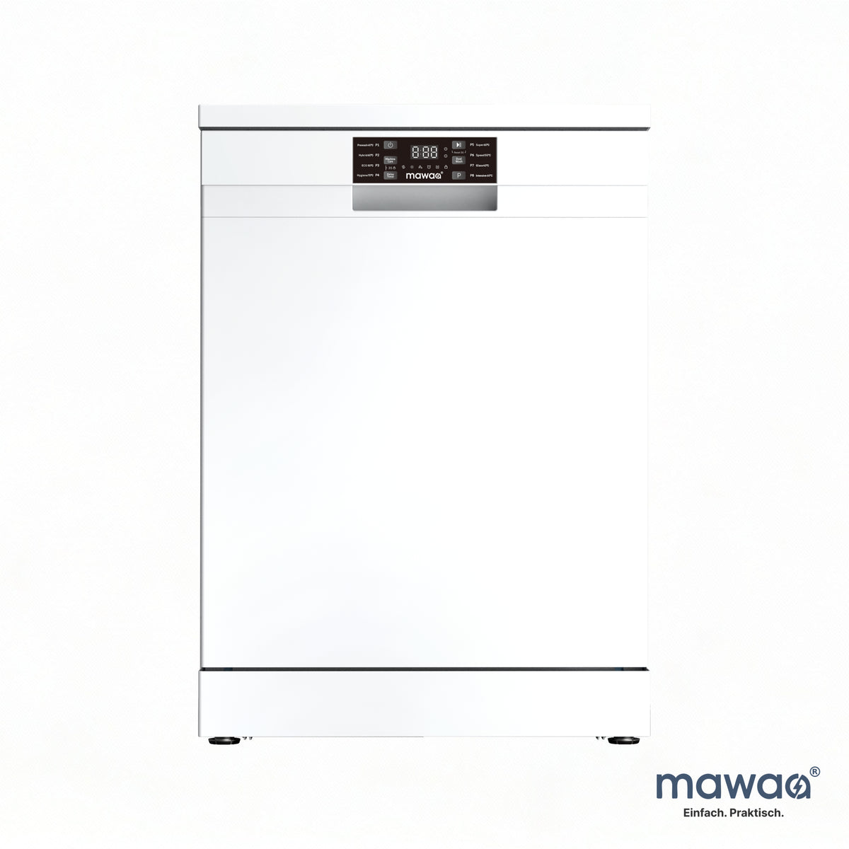 mawaa® Geschirrspüler MDW-12615-WH