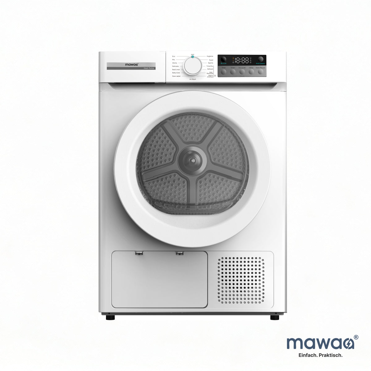 mawaa® Wäschetrockner MDR-12608-WH