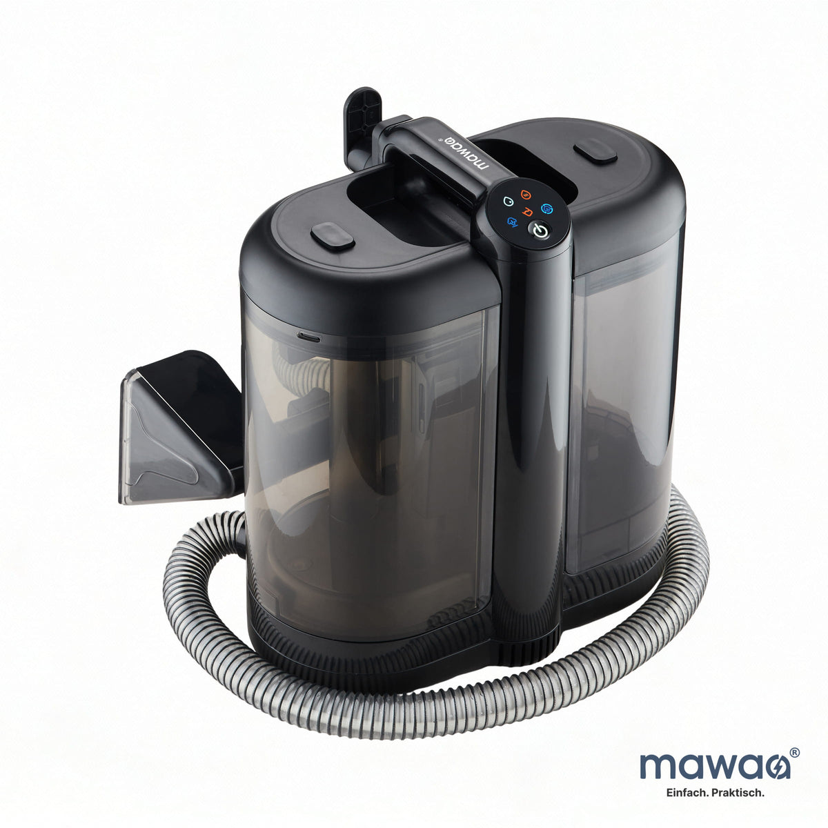 mawaa® Dampfsauger MSC-12613-BK - 13 kPa Saugleistung, 1650 Watt