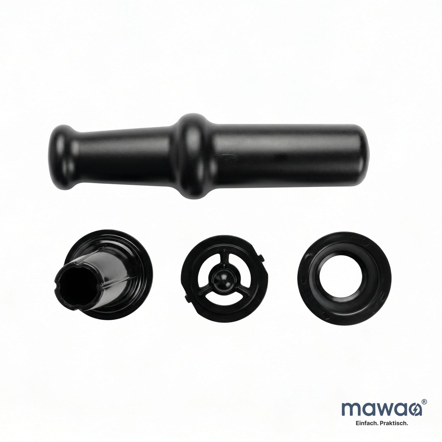mawaa® Elektrischer Fleischwolf MMG-32513-SB mit Reverse-Funktion & Wurstaufsatz