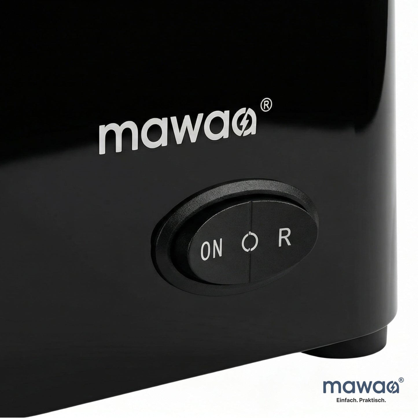 mawaa® Elektrischer Fleischwolf MMG-32513-SB mit Reverse-Funktion & Wurstaufsatz