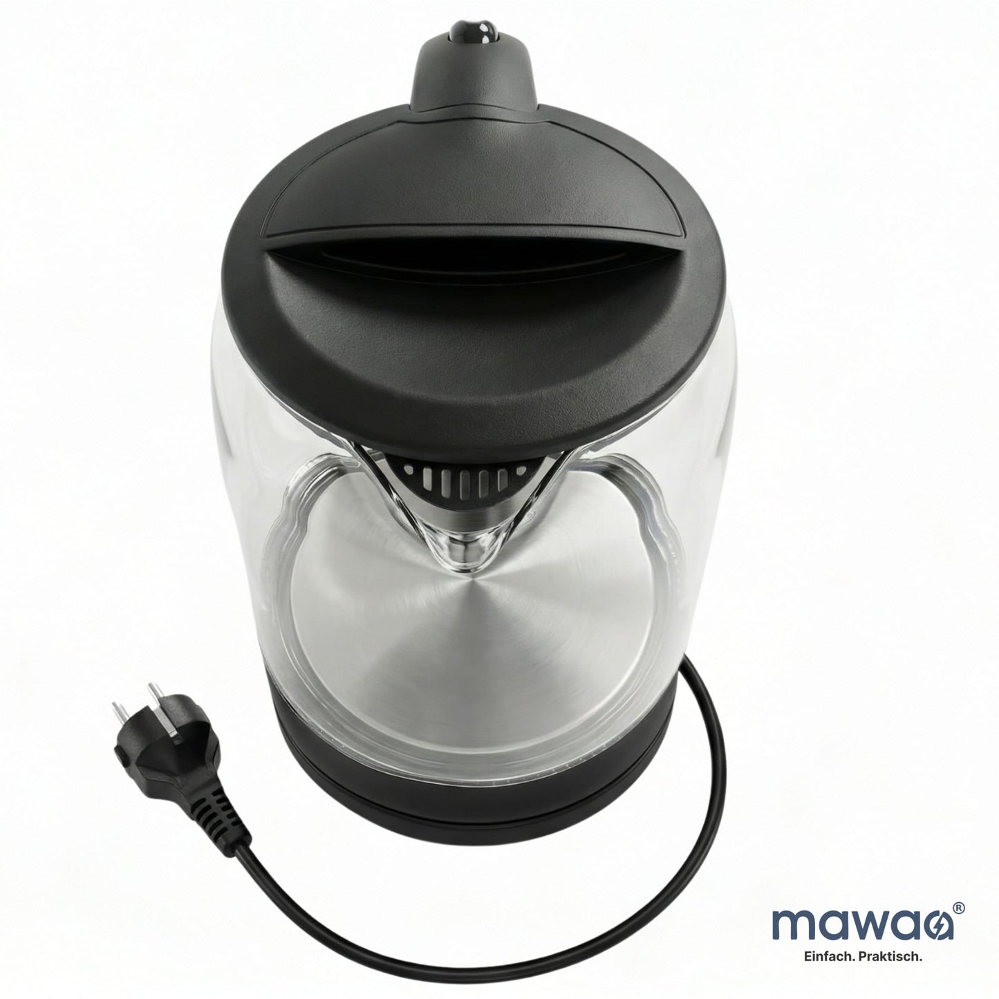 mawaa® Glas-Wasserkocher MKE-32511-GL-SB