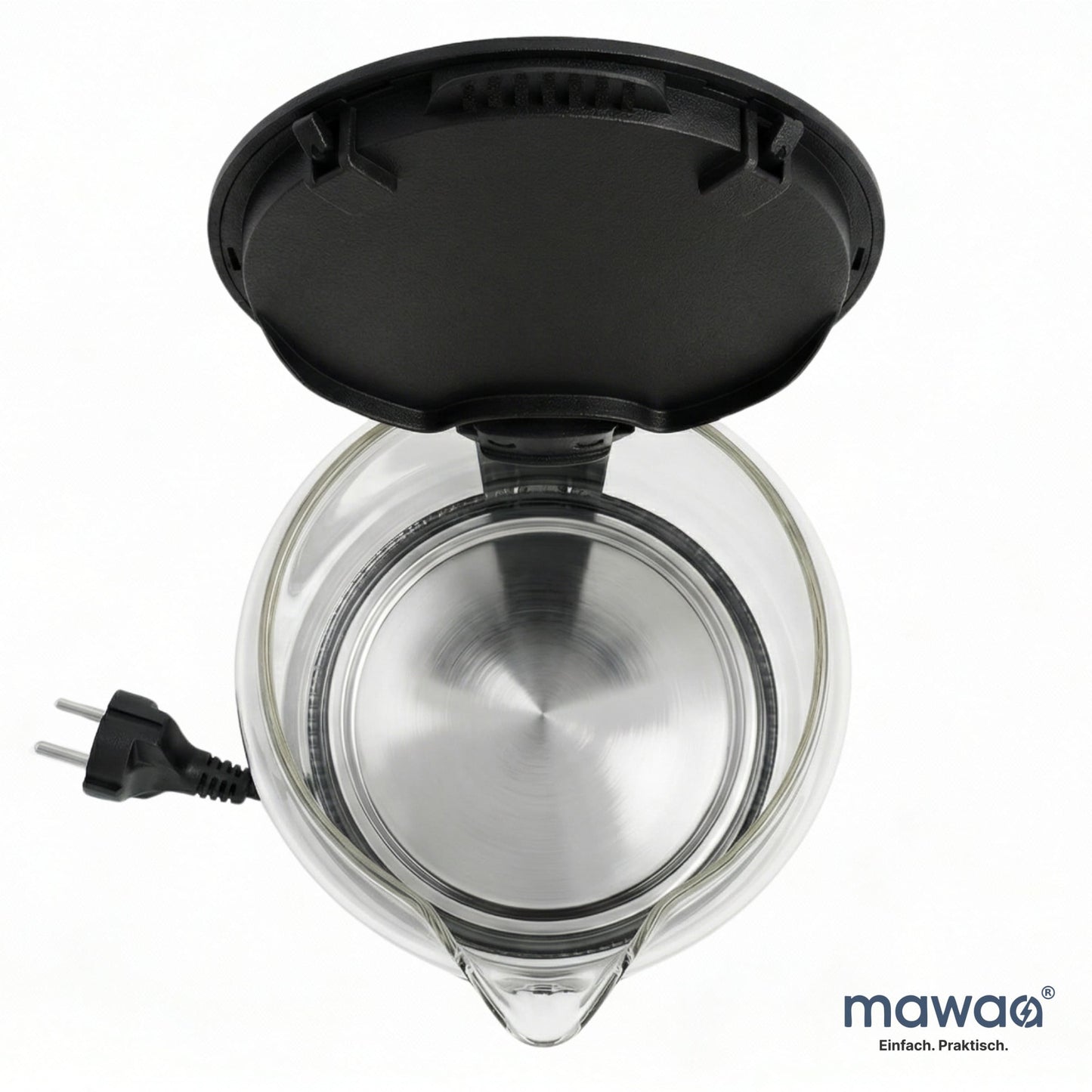 mawaa® Glas-Wasserkocher MKE-32511-GL-SB