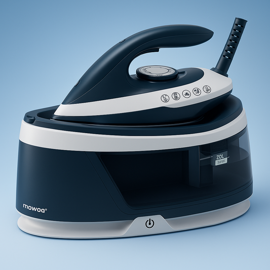 Dampfbügelstation, 2-Liter-Tank, 2400 Watt, Anti-Kalk